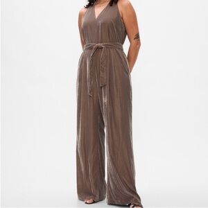 Elegant Brown Jumpsuit